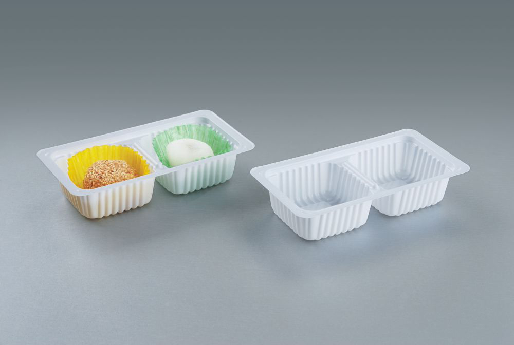 Two grid pastry box